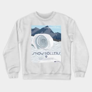 Snow Rollers // WUNDERGROUND Crewneck Sweatshirt